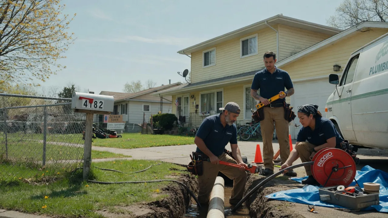 Gas Line Repair in Norvell, MI near me